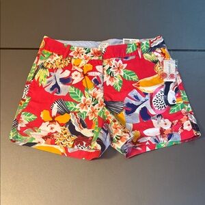 Crown Red Floral crown & Ivy  Women's Shorts